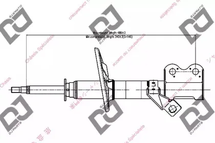 Амортизатор DJ PARTS купить